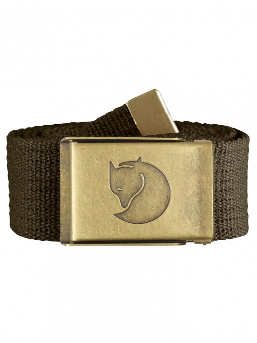 FJALLRAVEN Curea Canvas Brass 4 cm