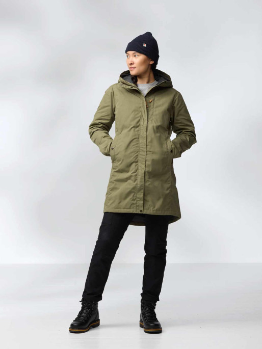 FJALLRAVEN Яке Kiruna Padded Parka W