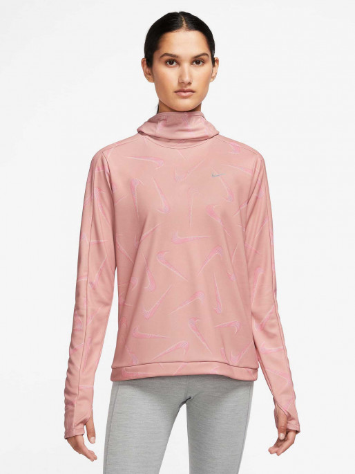NIKE W NK DF SWSH PRNT PACER HOODED Jacket