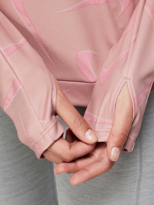 NIKE W NK DF SWSH PRNT PACER HOODED Jacket