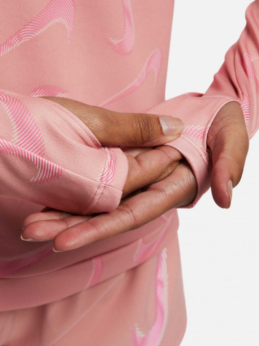 NIKE W NK DF SWSH PRNT PACER HOODED Jacket