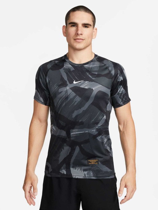 NIKE M NP DF SLIM TOP SS CAMO AOP T-shirt