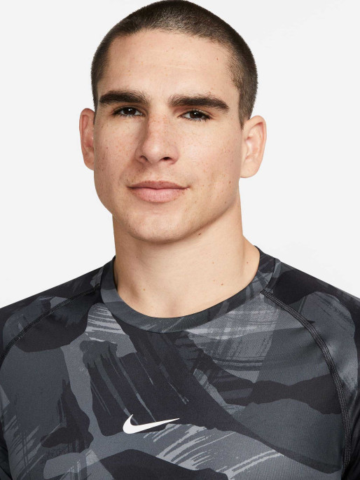 NIKE M NP DF SLIM TOP SS CAMO AOP T-shirt