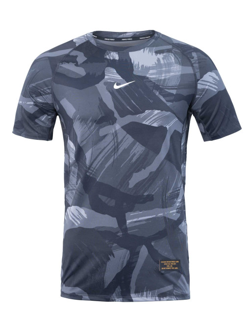 NIKE M NP DF SLIM TOP SS CAMO AOP T-shirt