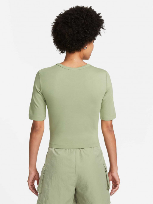 NIKE T-Shirts W NSW ESSNTL HLSLV TOP CUTOUT