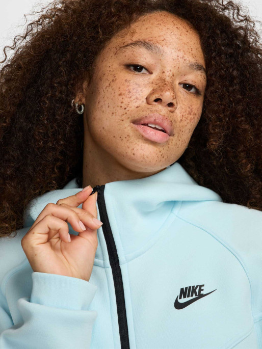 NIKE Hanorac W Nsw Tch Flc Wr Fz Hdy