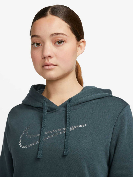 NIKE W NSW PE CLB FLC SHINE OS PO Hoodie