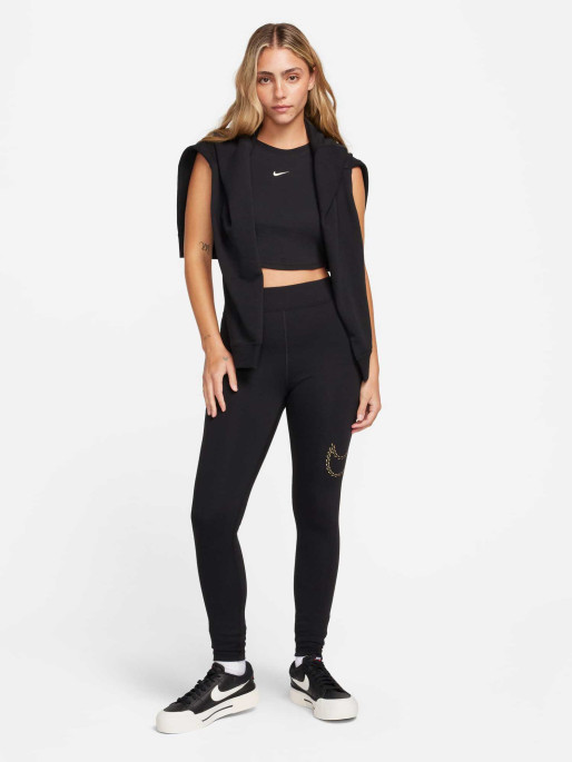 NIKE Colanti W Nsw Pe Shine Hr Tght