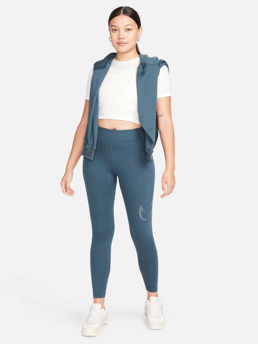 NIKE W NSW PE SHINE HR TIGHTS