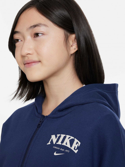NIKE G NSW TREND FLC FZ HOODIE PRNT
