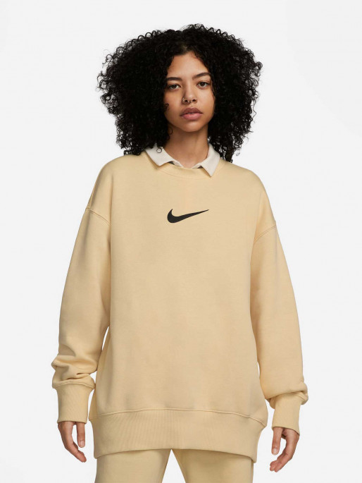 NIKE Ženski duks W FLC OS CREW MS