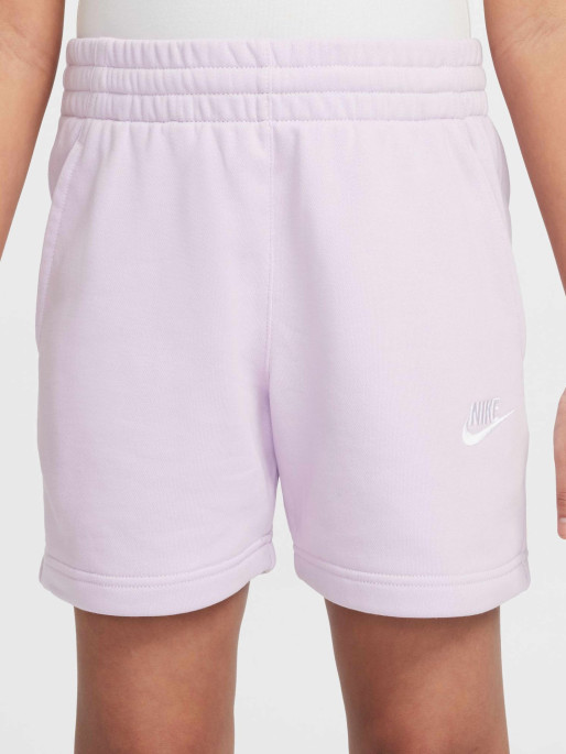 NIKE Youth G NSW Club FT 5IN Shorts LBR