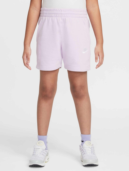 NIKE Youth G NSW Club FT 5IN Shorts LBR