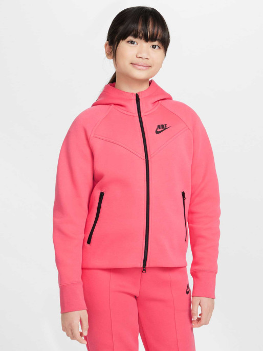 NIKE Hanorac G Nsw Tch Flc Hd Fz Ls