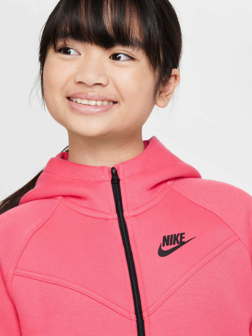 NIKE Hanorac G Nsw Tch Flc Hd Fz Ls