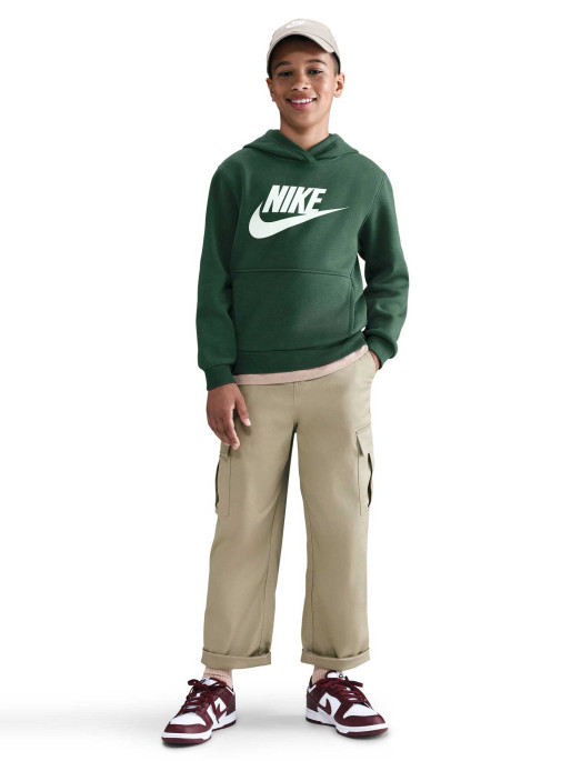 NIKE Суитшърт K NSW CLUB FLC HDY HBR