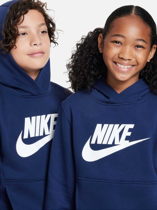NIKE Hoodie K NSW CLUB FLC HDY HBR