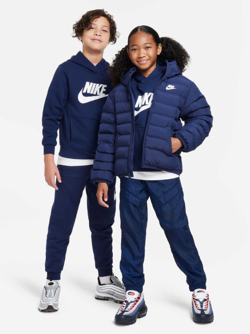 NIKE Hoodie K NSW CLUB FLC HDY HBR
