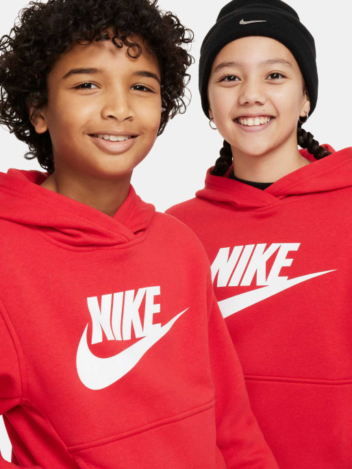NIKE Hoodie K NSW CLUB FLC HDY HBR