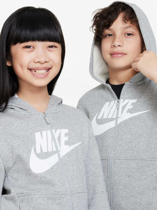 NIKE K NSW CLUB FLC HD FZ LS HBR Hoodie