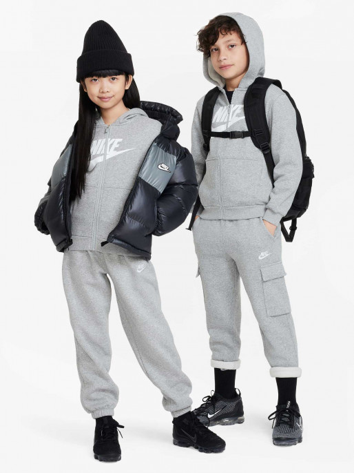 NIKE K NSW CLUB FLC HD FZ LS HBR Hoodie