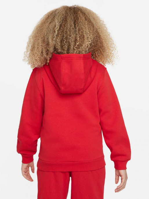 NIKE Hoodie K NSW CLUB FLC HD FZ LS HBR