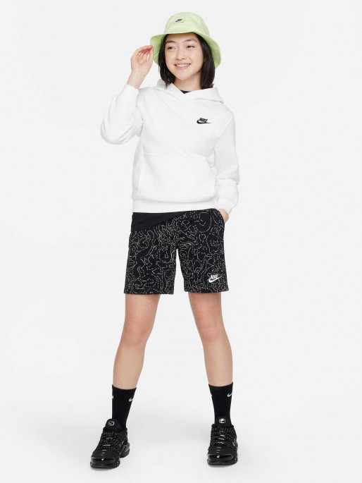 NIKE Hoodie K NSW CLUB FLC HDY LBR