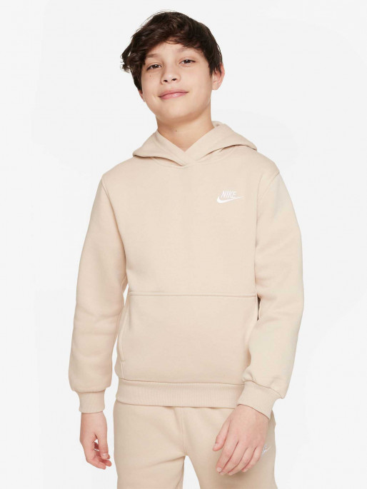 NIKE Hoodie K NSW CLUB FLC HDY LBR