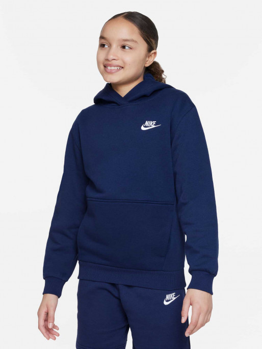 NIKE Hoodie K NSW CLUB FLC HDY LBR