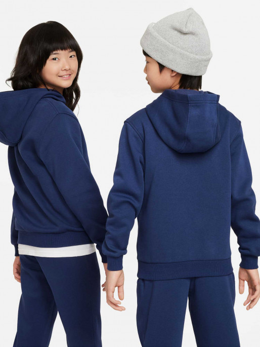 NIKE Hoodie K NSW CLUB FLC HDY LBR