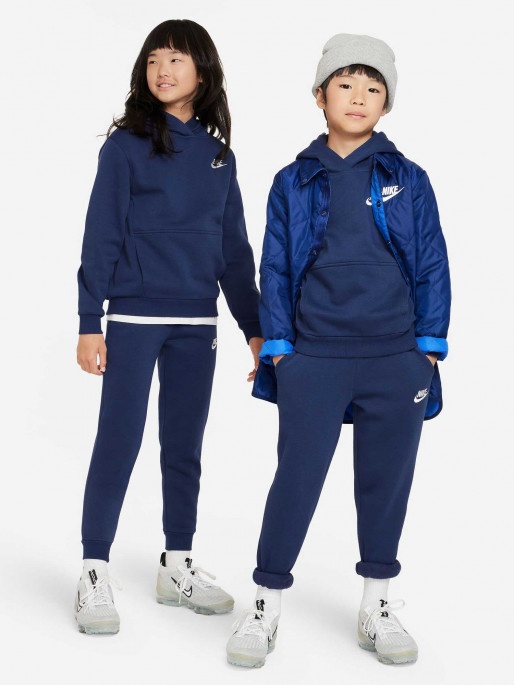 NIKE Hoodie K NSW CLUB FLC HDY LBR