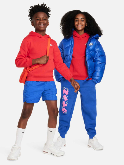 NIKE Hoodie K NSW CLUB FLC HDY LBR