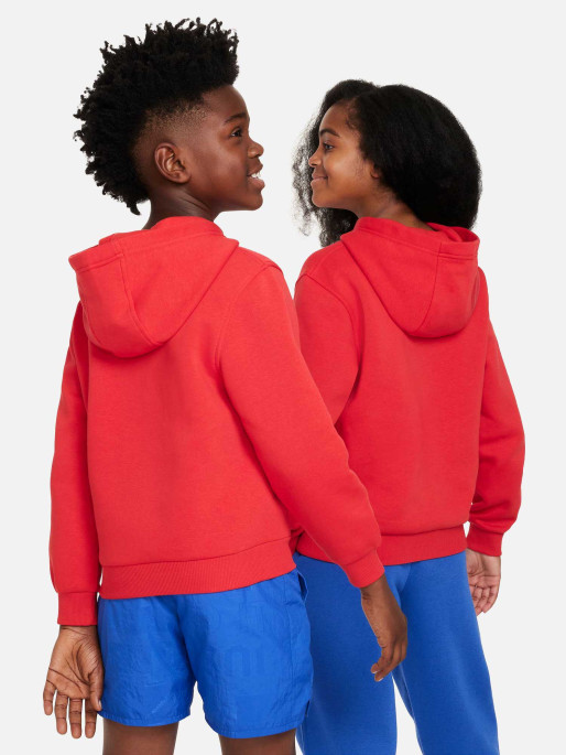 NIKE Hoodie K NSW CLUB FLC HDY LBR