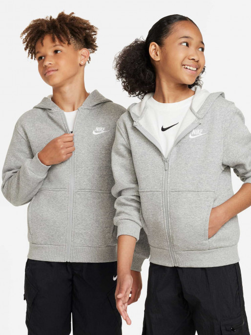 NIKE K NSW CLUB FLC HD FZ LS LBR Hoodie