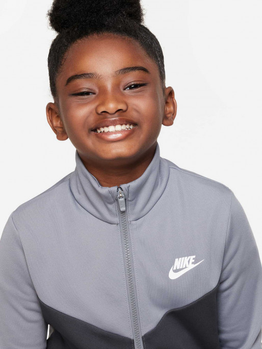 NIKE K NSW TRACKSUIT POLY FZ HBR