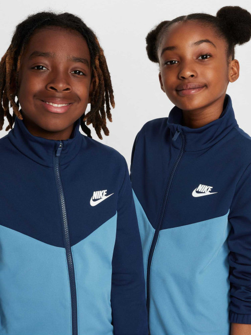NIKE K NSW TRACKSUIT POLY FZ HBR