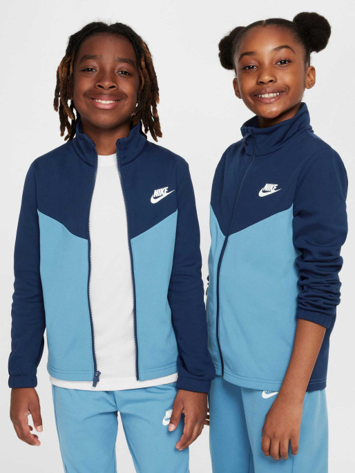 NIKE K NSW TRACKSUIT POLY FZ HBR