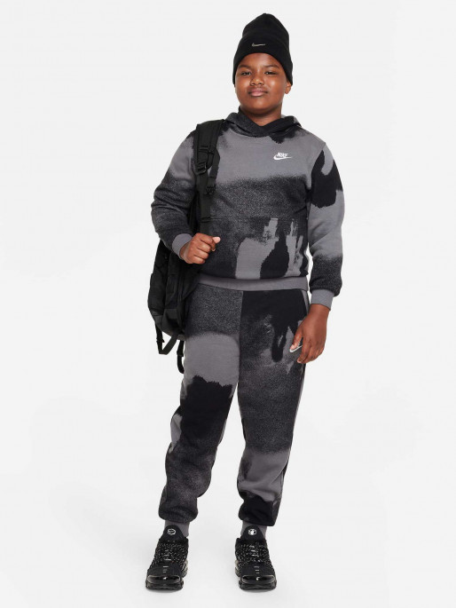 NIKE K CLB FLC HBR PO HD WASH AOP Hoodie