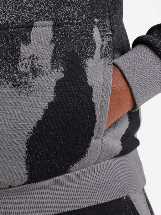 NIKE K CLB FLC HBR PO HD WASH AOP Hoodie