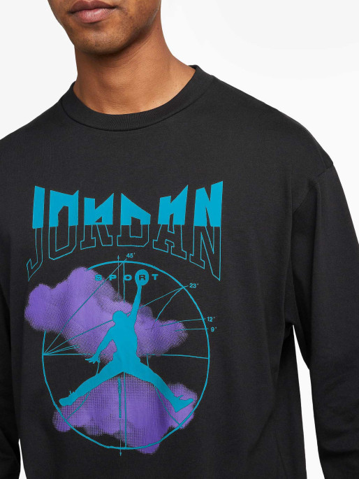 JORDAN M J SPRT LS GFX CREW Long-Sleeve T-shirt