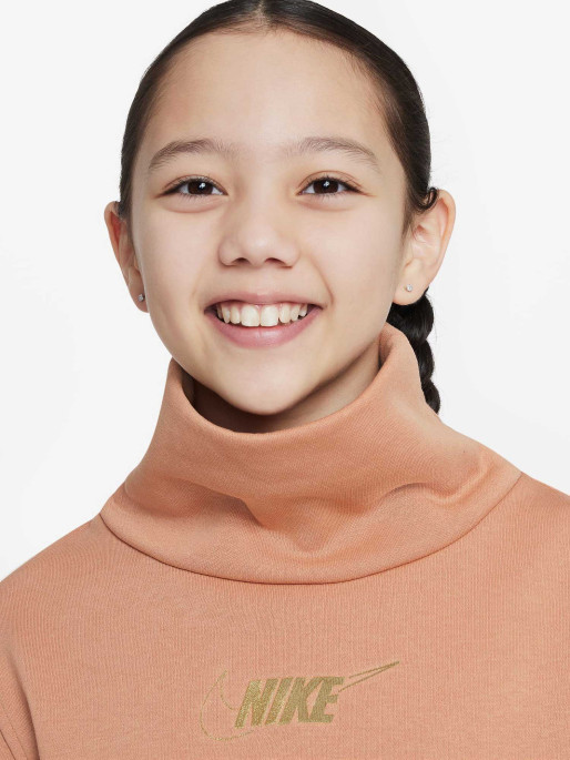 NIKE Bluza juniori G Nsw Club Flc Fnl Ls Top Shne