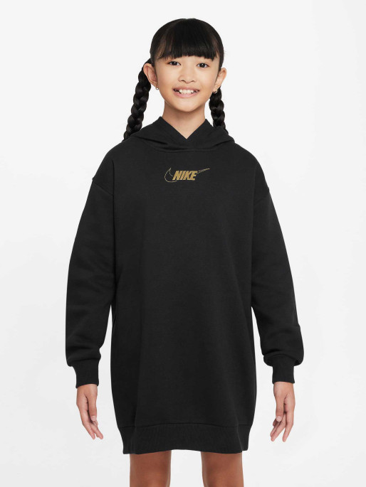 NIKE G NSW CLUB FLC HDY DRESS SHNE