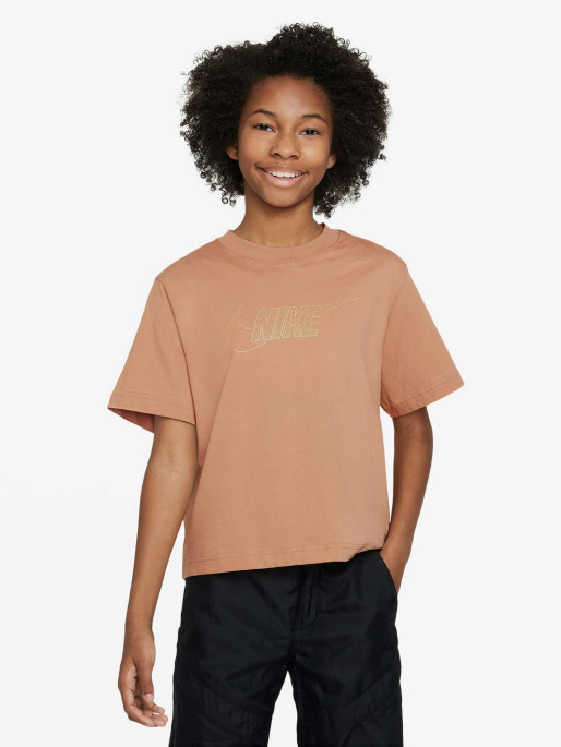 NIKE Tricou G Nsw Boxy Metallic Hbr