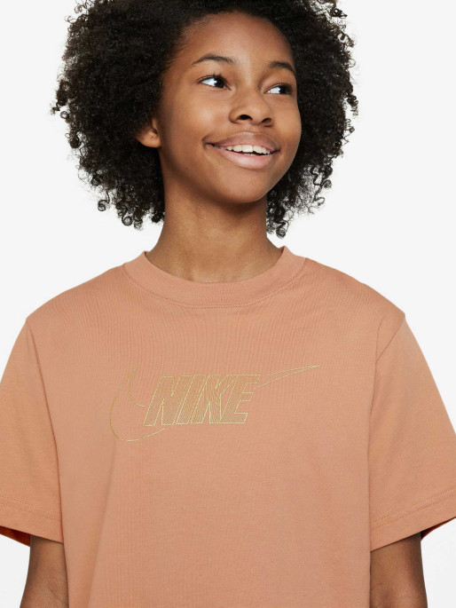 NIKE Tricou G Nsw Boxy Metallic Hbr
