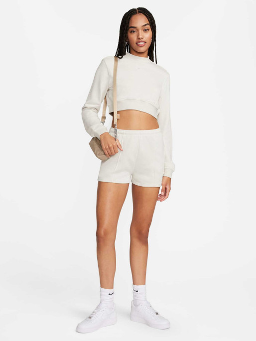 NIKE W NSW NK CHLL FT HR 2IN SHORTS