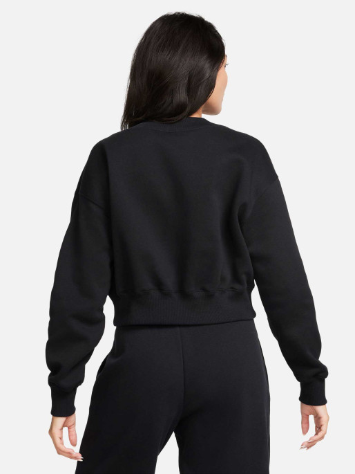 NIKE Bluza W Nsw Phnx Flc Crop Vneck