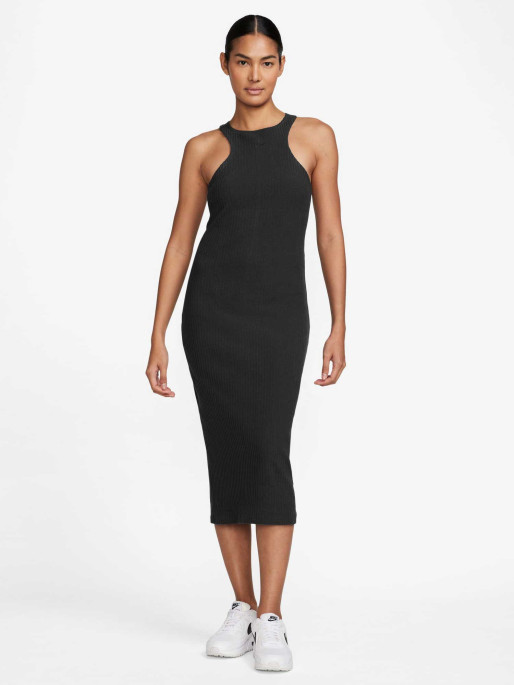 NIKE Αθλητικό Φόρεμα W NSW NK CHLL KNT RIB MIDI DRS