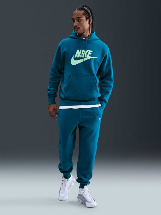 NIKE Μακρυμάνικη Μπλούζα M NK CLUB BB PO GFX HOODIE