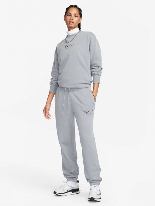 NIKE W NSW PHNX FLC HR OS PANTS PRNT