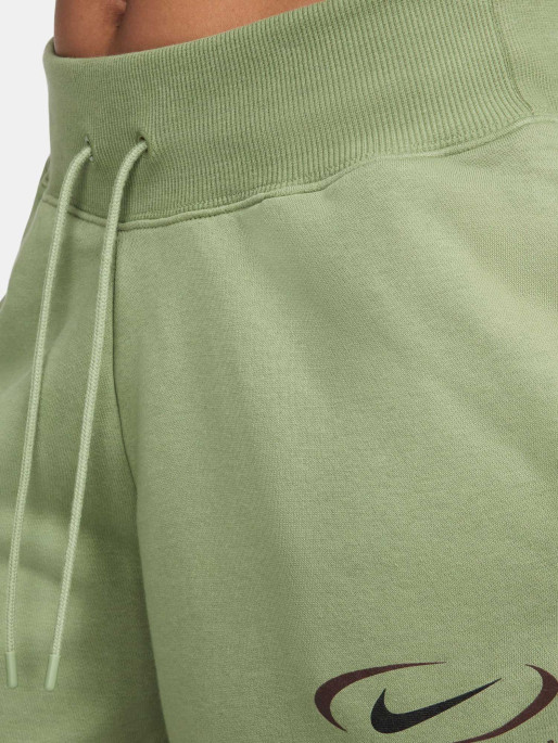 NIKE W NSW PHNX FLC HR OS PANTS PRNT